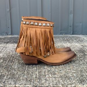 Liberty Black Fringe Boots